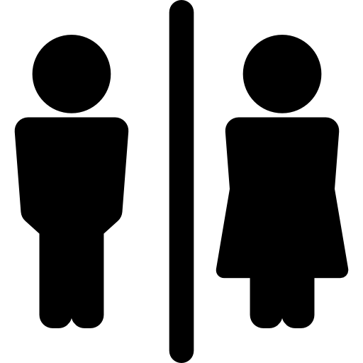 Male and Female toilet